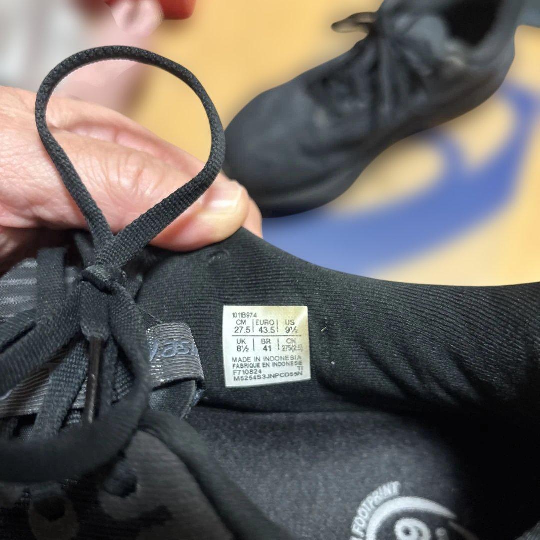 【美品】アシックスASICS ランニングシューズ　ノヴァブラスト5 27.5cm