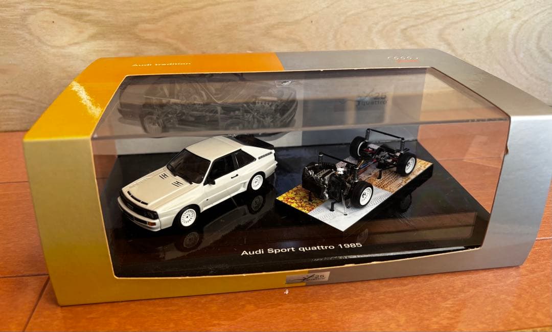 Audi Sport quattro 1985 ミニカー 1/43