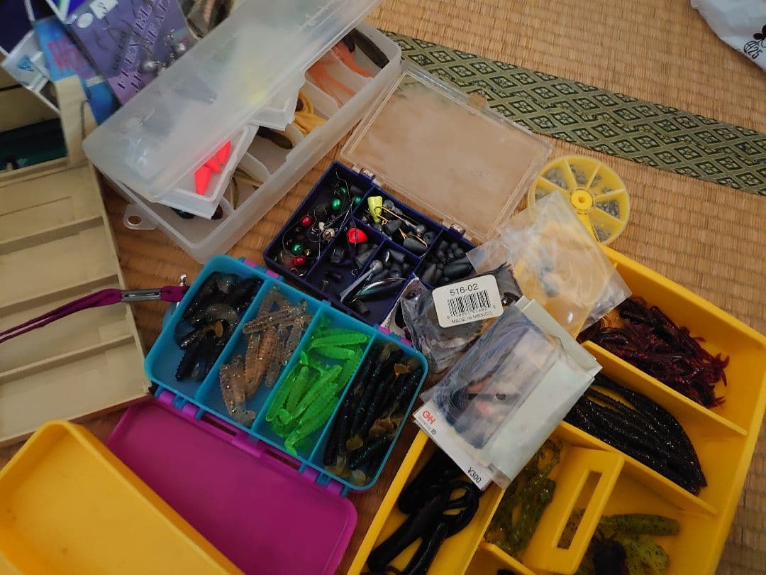 ルアー、とワームのまとめ売り