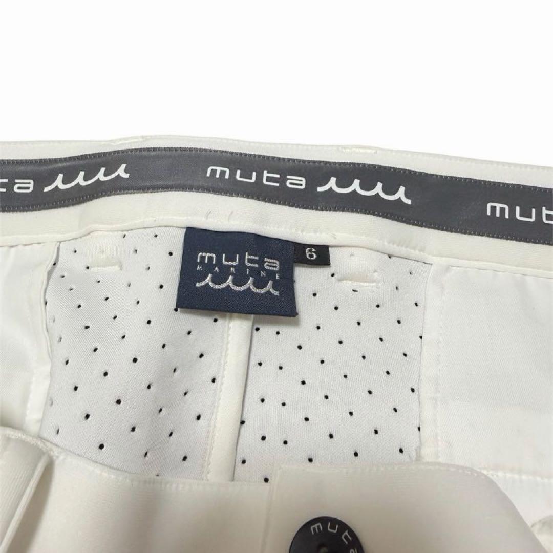 muta MARINE メンズ ゴルフ パンツ 白 L 新品