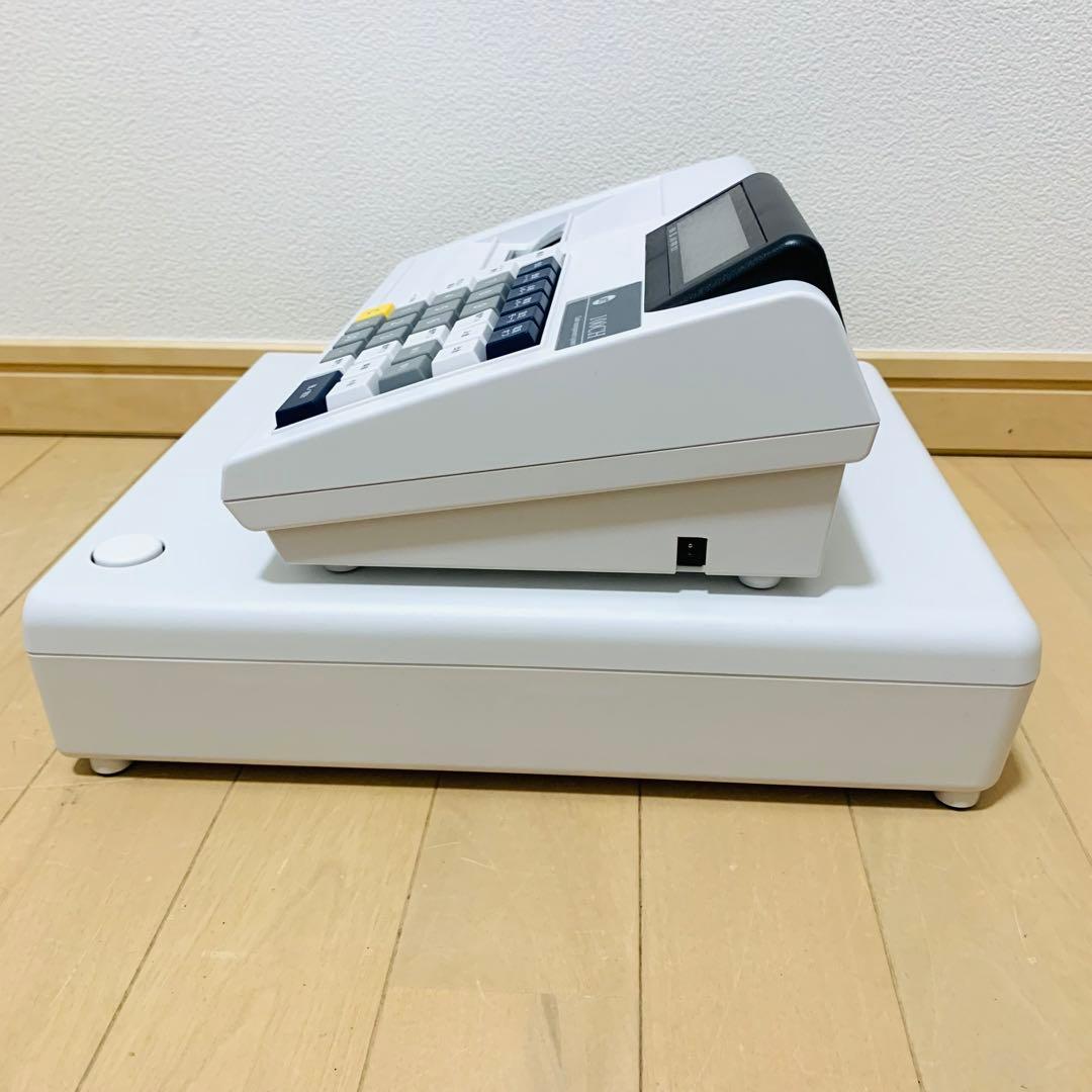 【未使用級】CLOVER クローバー JET-100CHR 鍵付　ロール紙付