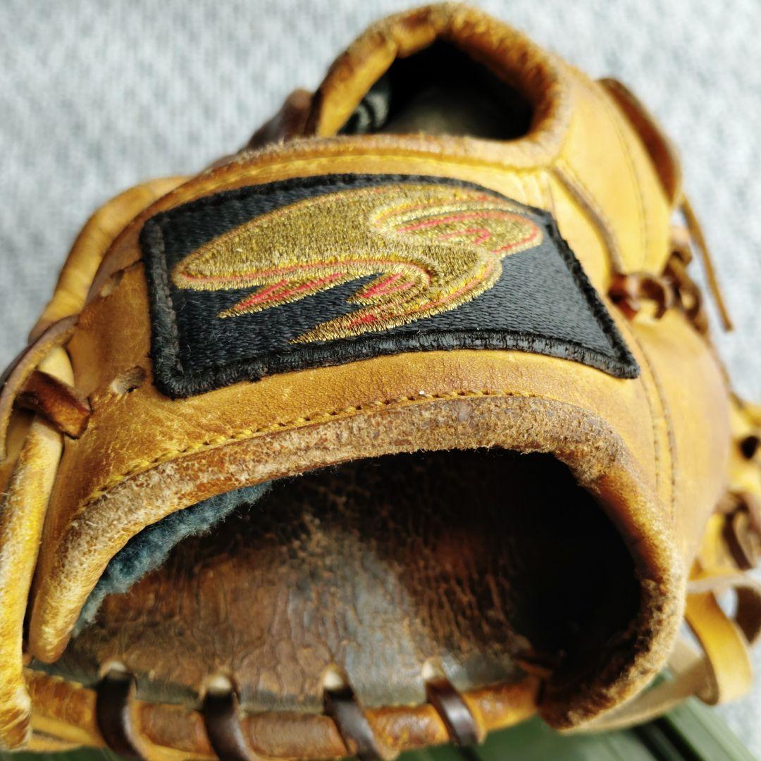 エポライズ（ジームス ハイブランド）硬式野球グラブ キップ革 茶色 大人外野手用