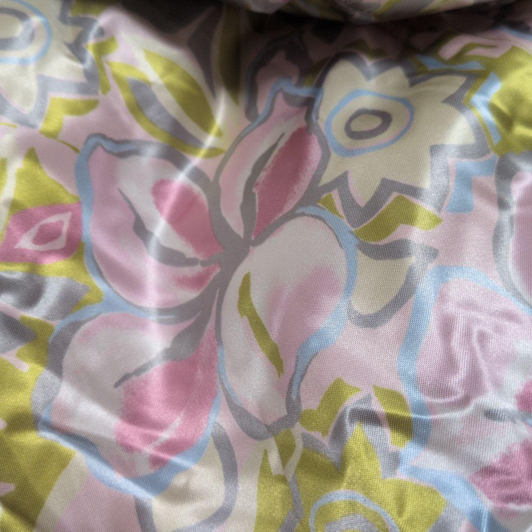 き*ぃ様 ミズノ スキー スノーボードウェア つなぎ ライトピンク花柄 Мサイズ