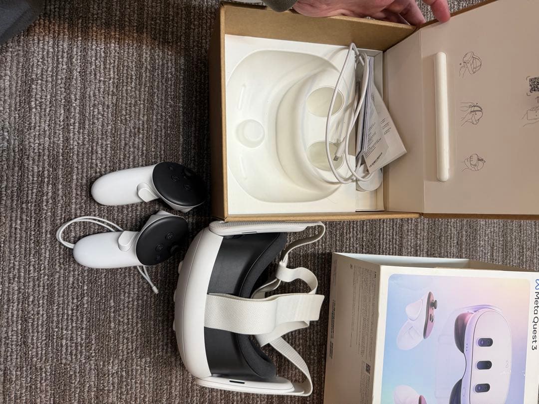  Quest 3 512GB 4K VRヘッドセット