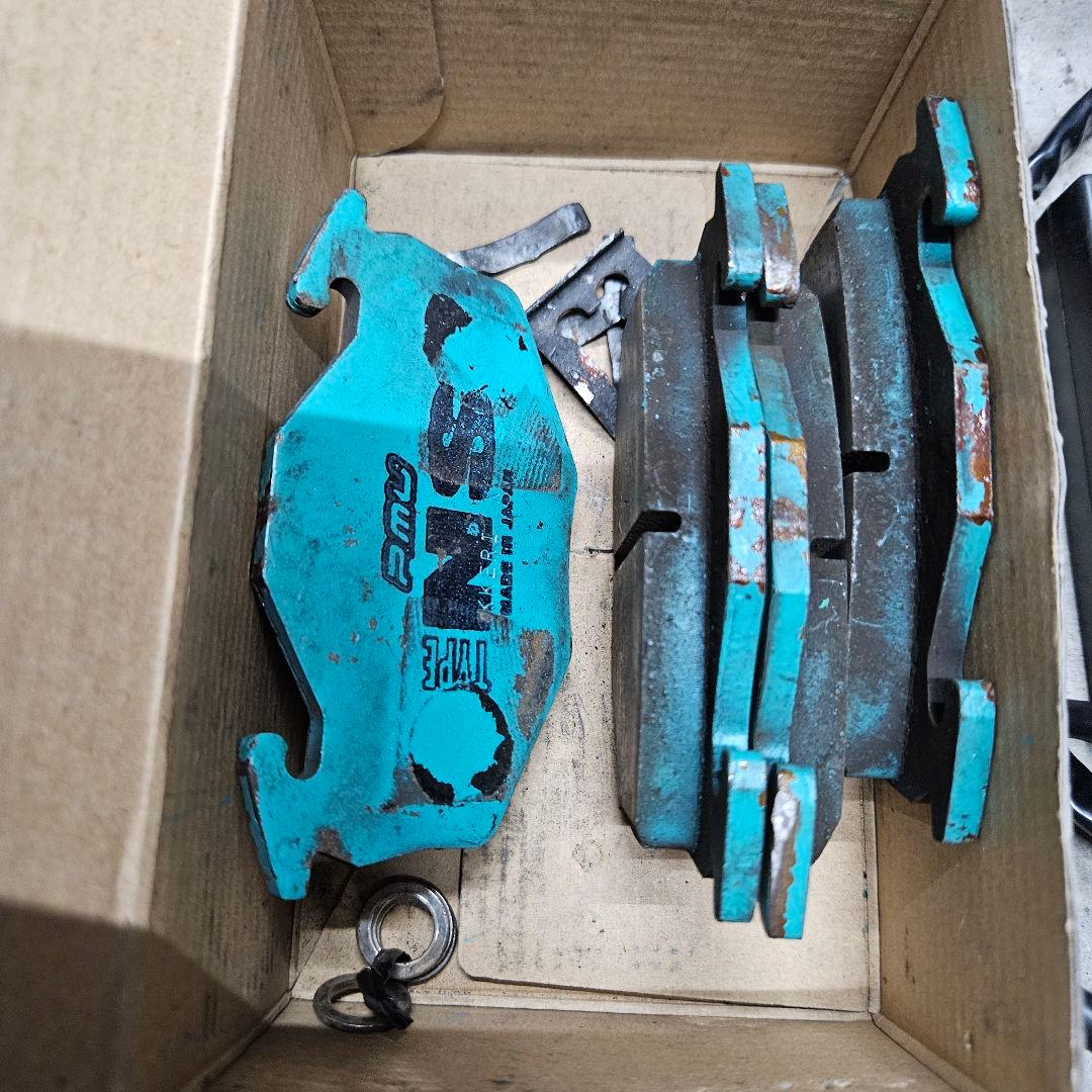 CR22Sアルトワークスで使用してた物セット　ブレーキパット　配線