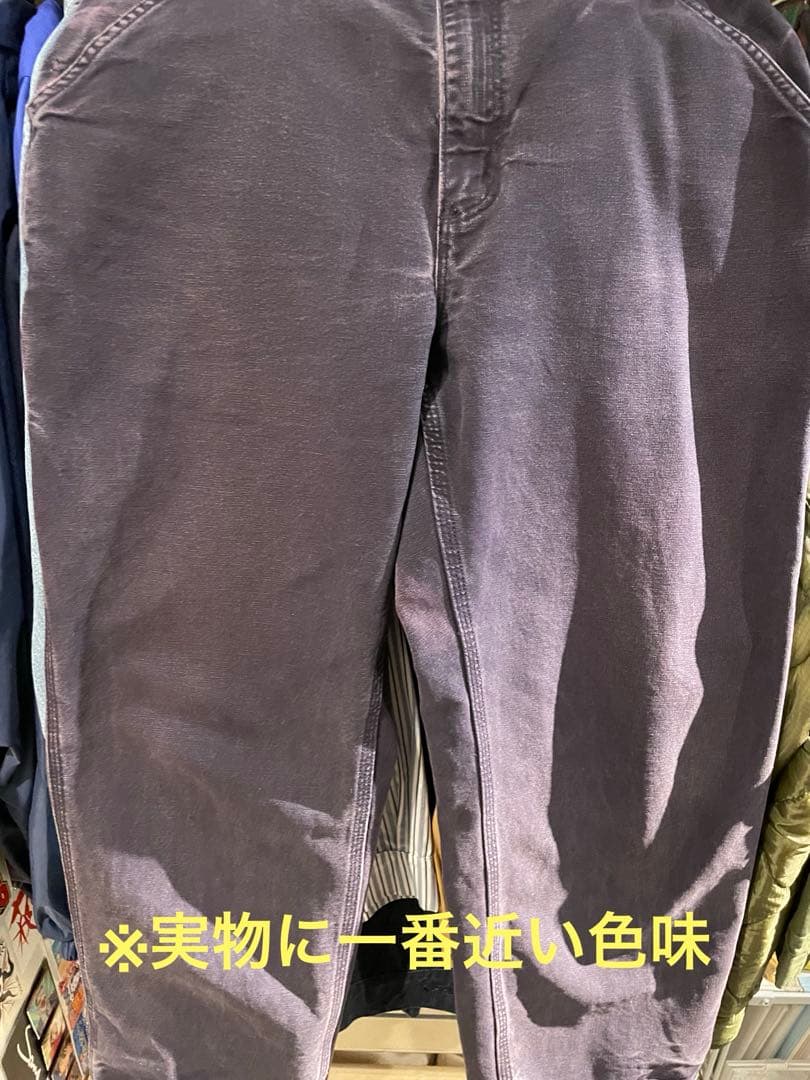 【レアカラー、36×30】カーハート　ダックペインターパンツ　ミッドナイト