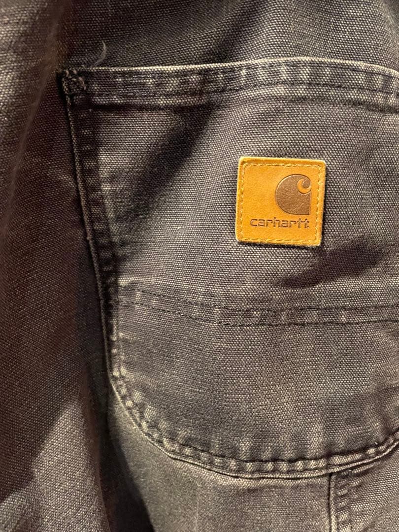 【レアカラー、36×30】カーハート　ダックペインターパンツ　ミッドナイト