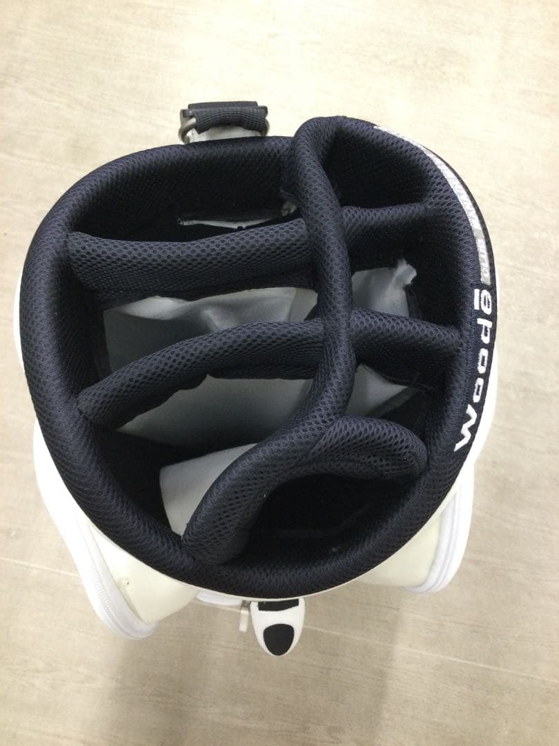 【 GOLFSPORT】キャディバッグ　7分割　ホワイト