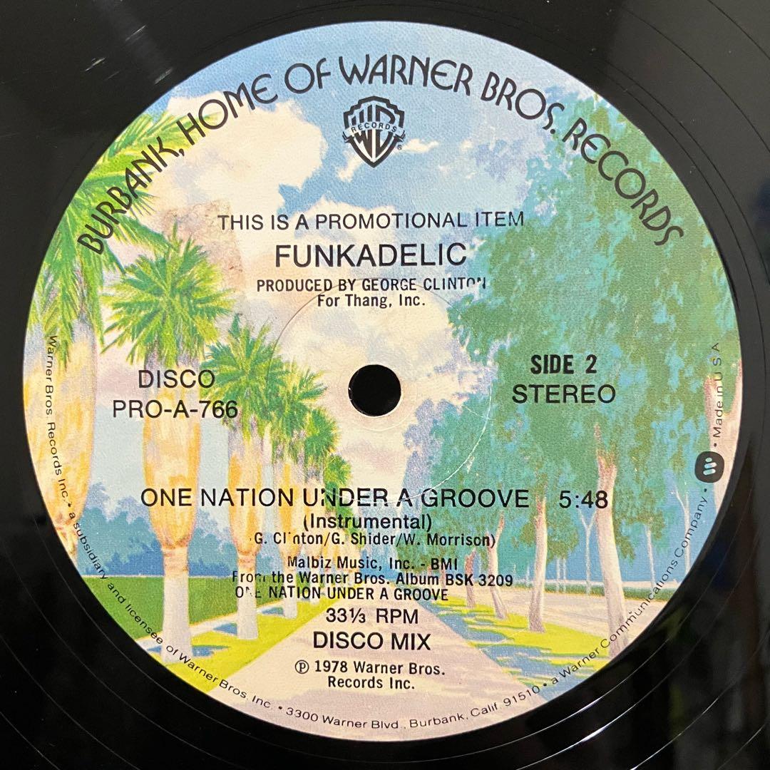 洋楽 FUNKADELIC/ONE NATION UNDER A GROOVE