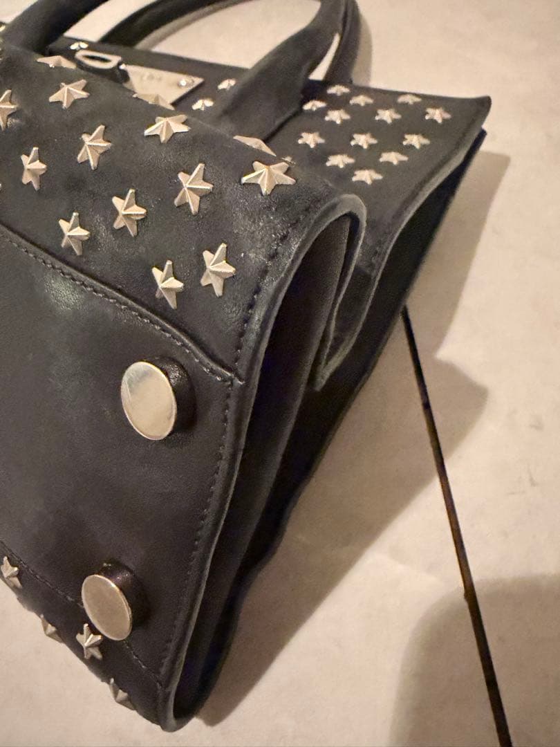 JIMMY CHOO/ジミー チュウ　スタッズ付きハンドバック