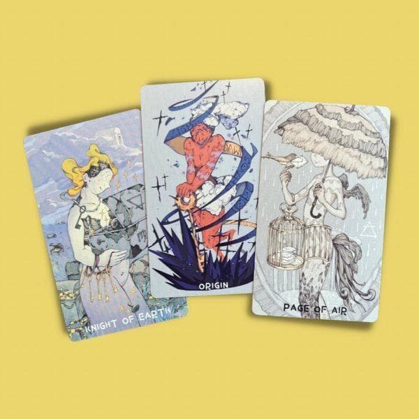 【正規品タロットカード】超レア✨クラファン完売品✨雨と光が織りなすデッキ／ミニ版