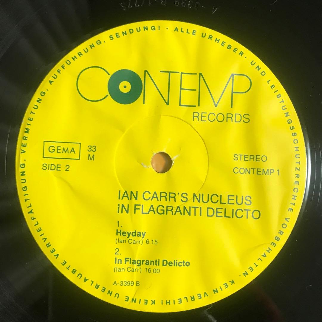 IAN CAR'S NUCLEUS LPレコード
