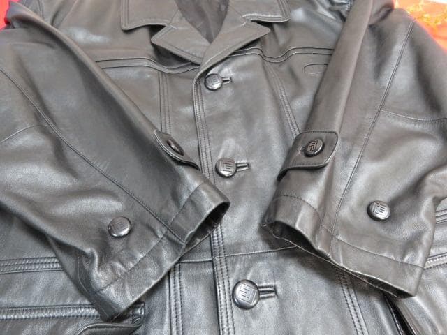 ハ*0様 8ee1822PIERRE BALMAIN ピエールバルマン レザー