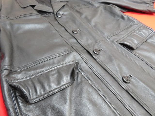 ハ*0様 8ee1822PIERRE BALMAIN ピエールバルマン レザー