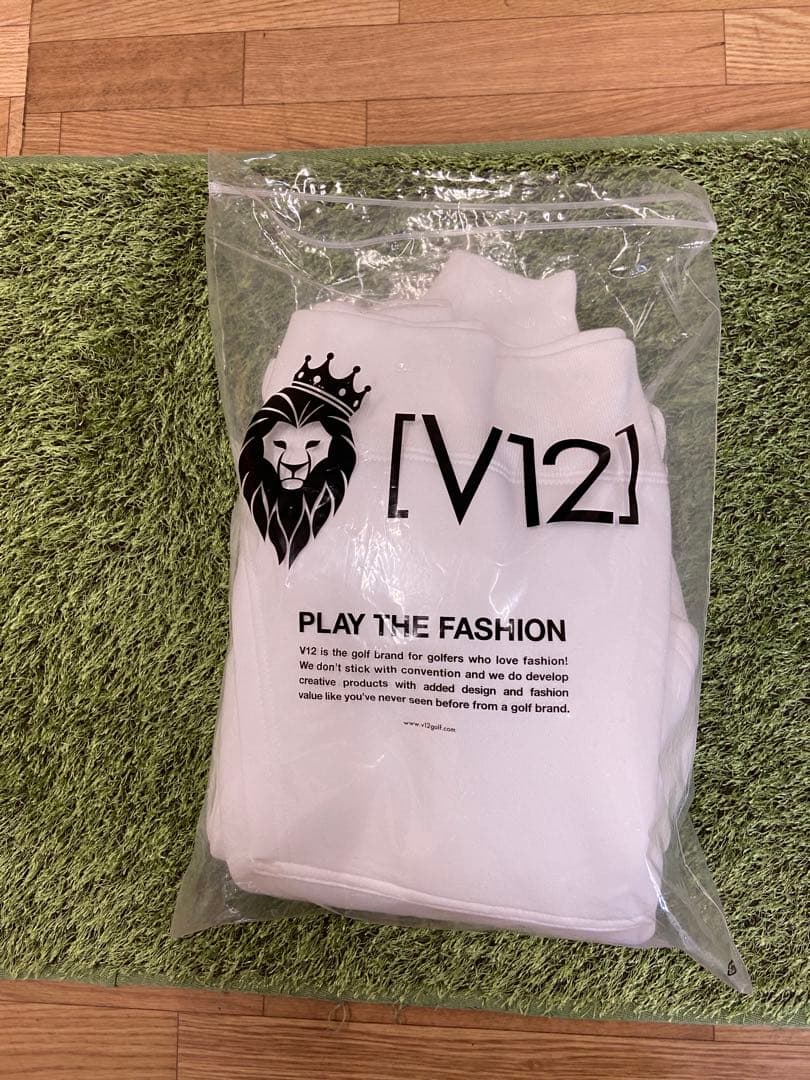 新品正規品【V12/ L】YESPARKA YESパーカーメンズゴルフスウェット