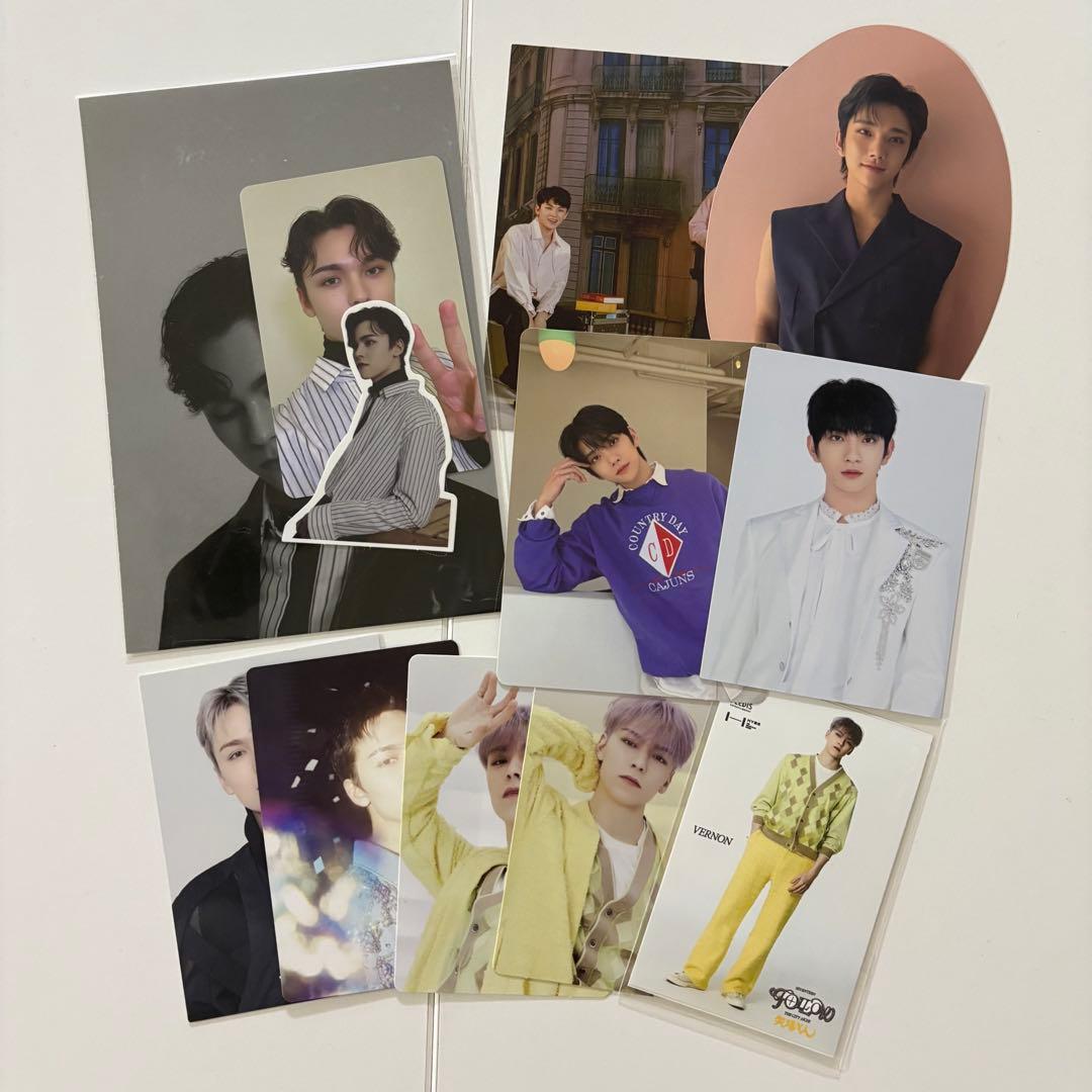 seventeen まとめ売り 70点以上 トレカ ホシ バーノン 会報　引退品