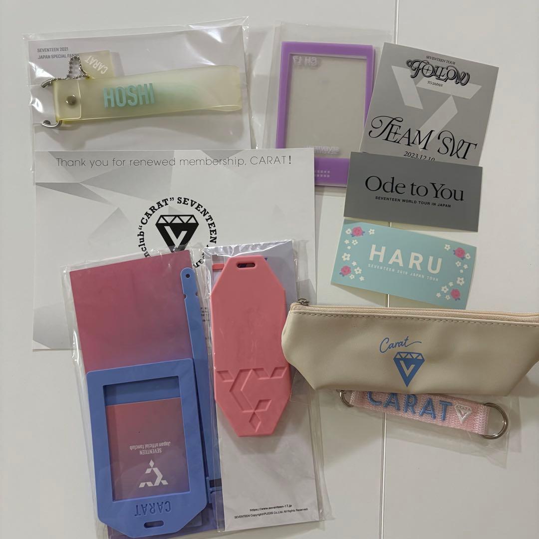 seventeen まとめ売り 70点以上 トレカ ホシ バーノン 会報　引退品