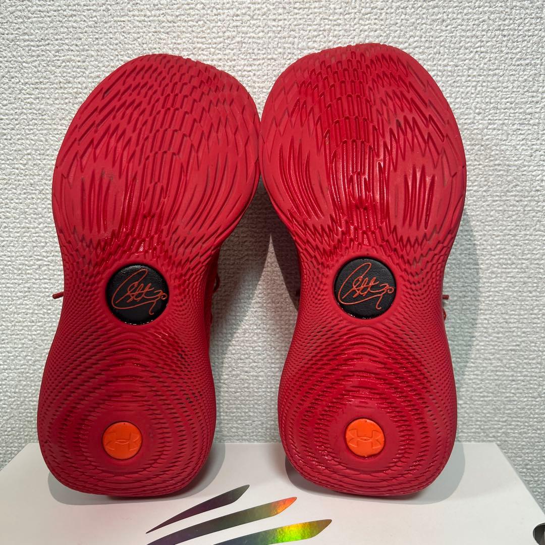 CURRY バスケットボールシューズ レッド