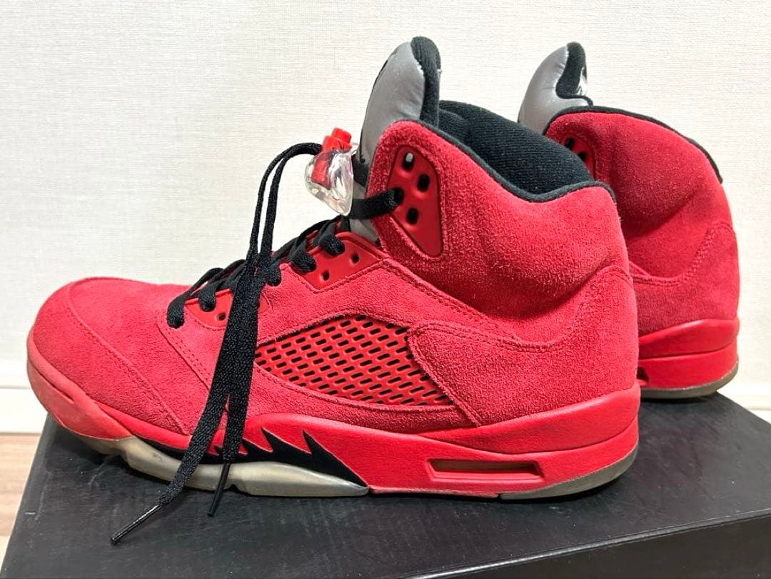 Air Jordan5 エアジョーダン 5 レッドスエード シューズ