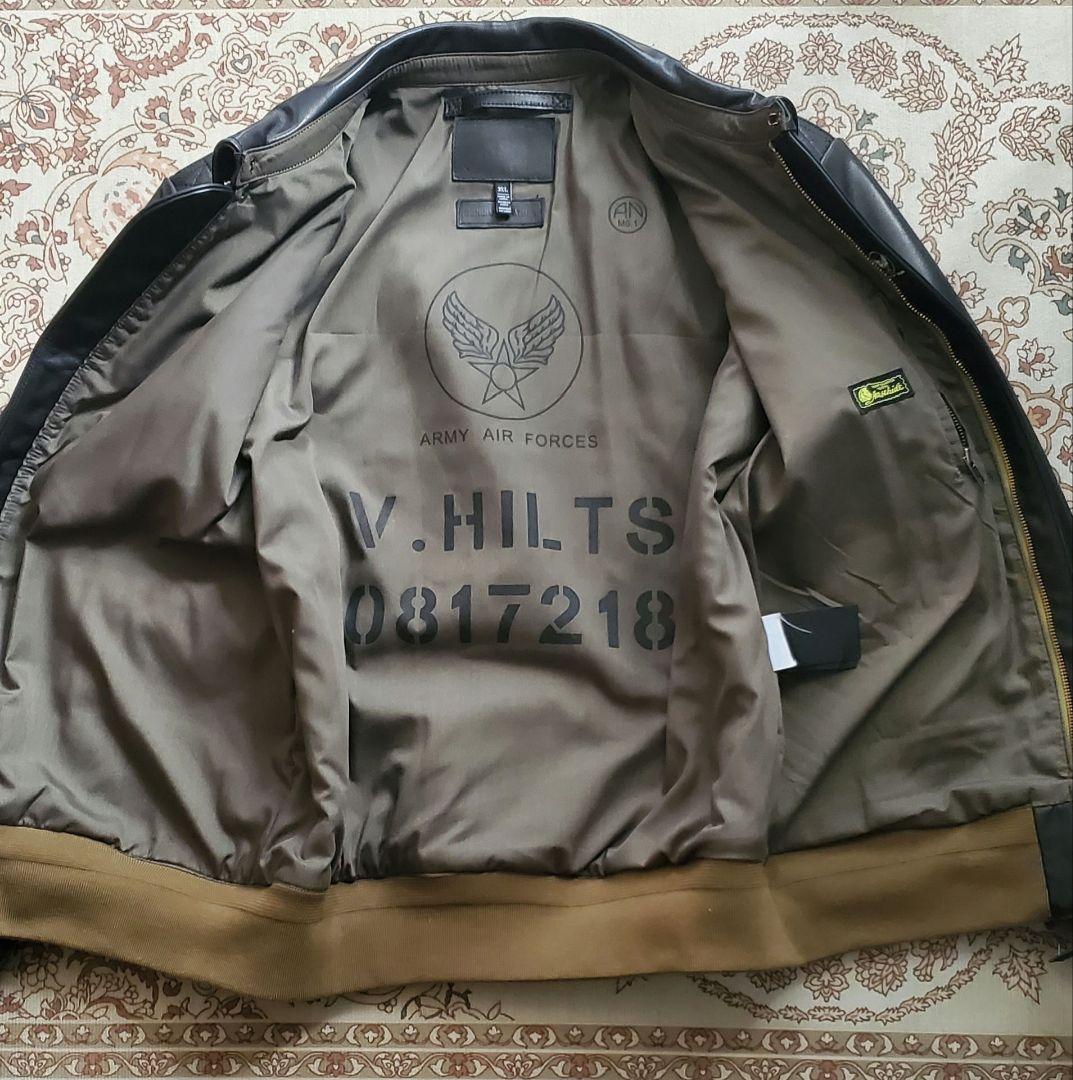 や*り様 牛革　カウハイド　復刻30's USAF typeA2　フライトジャケ