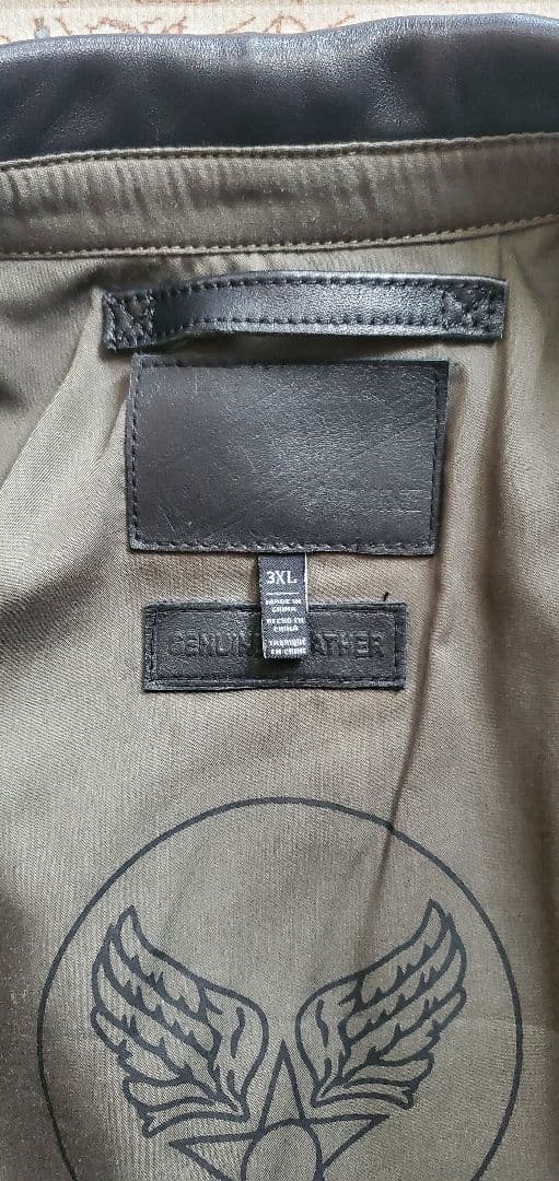 や*り様 牛革　カウハイド　復刻30's USAF typeA2　フライトジャケ