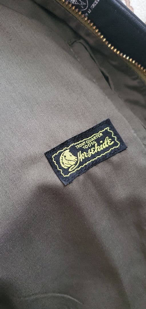 や*り様 牛革　カウハイド　復刻30's USAF typeA2　フライトジャケ