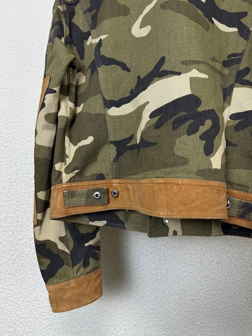 ジャケット・アウター DOLCE&GABBANA Leather Camo Jacket