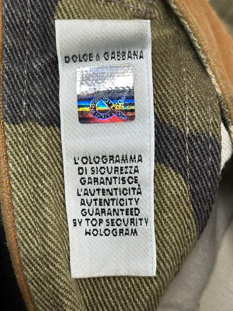 ジャケット・アウター DOLCE&GABBANA Leather Camo Jacket