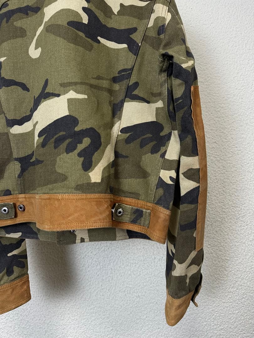 ジャケット・アウター DOLCE&GABBANA Leather Camo Jacket