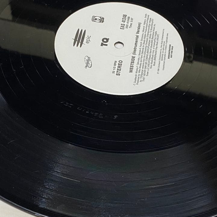 超希少プロモ TQ / WESTSIDE 12インチ シングル
