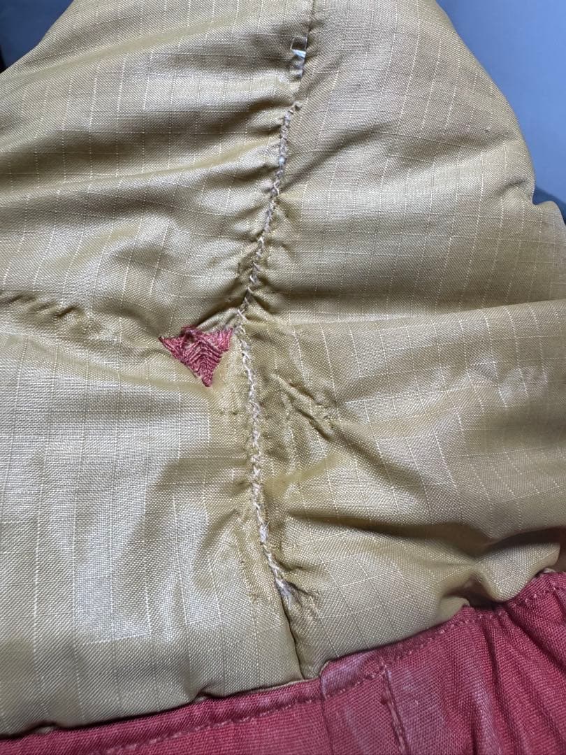 プ*猿様 70s 80s 茶タグ　THE NORTH FACE ダウンベスト