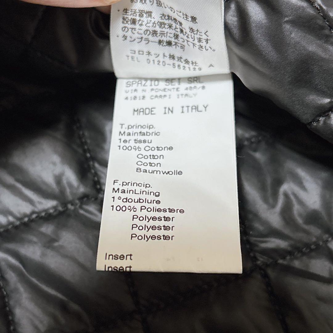 美品 エルマンノ シェルヴィーノ ダッフルコート キルティングライナー ファー