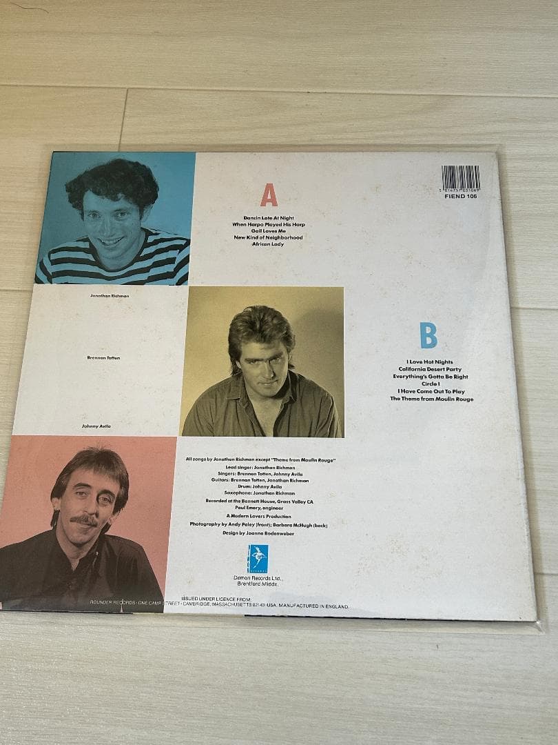 88年UKオリジナル盤-Modern Lovers 88 坂本慎太郎 レコード