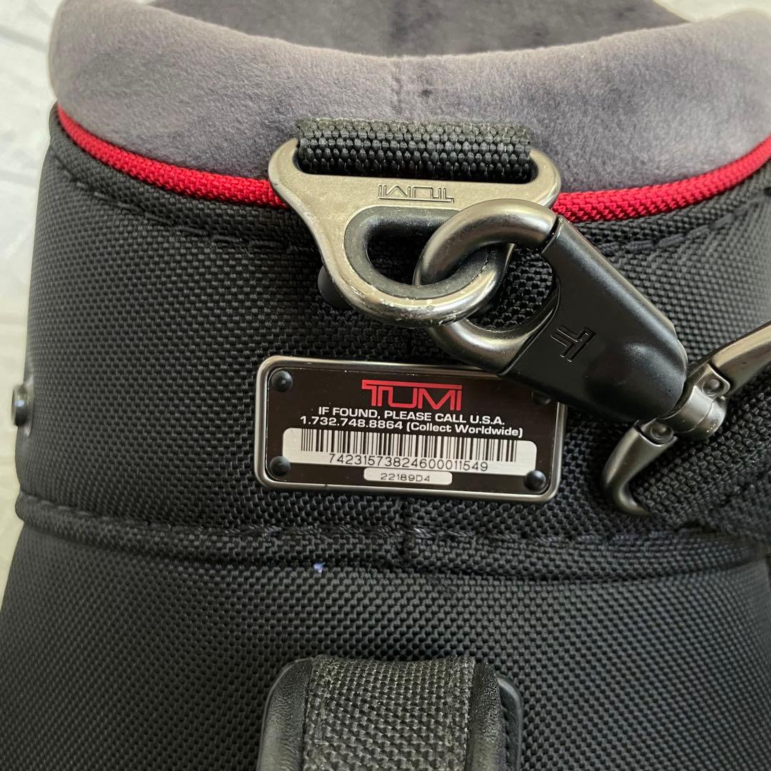 良品　TUMI トゥミ ゴルフ キャディバッグ 22189D4 黒 ブラック