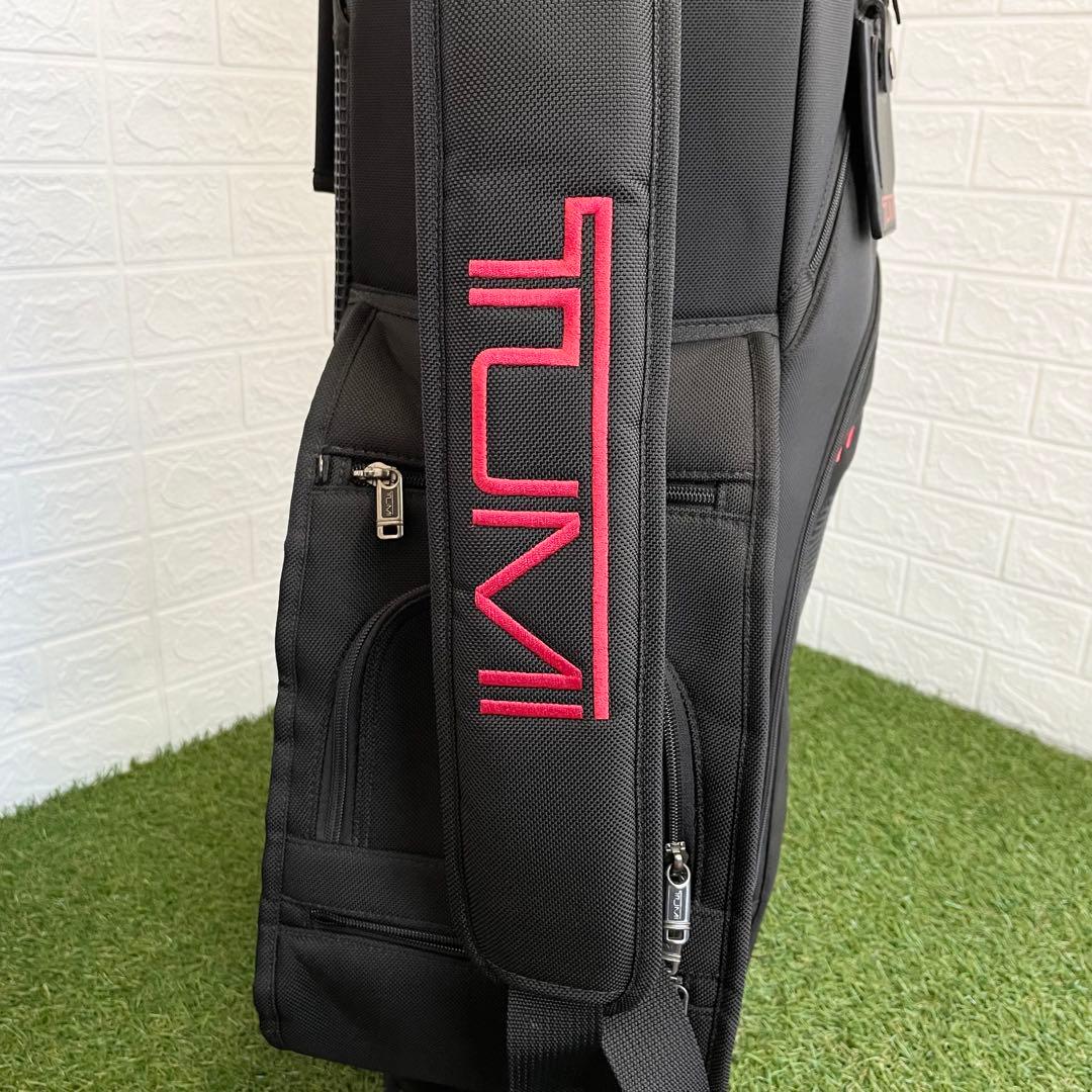 良品　TUMI トゥミ ゴルフ キャディバッグ 22189D4 黒 ブラック