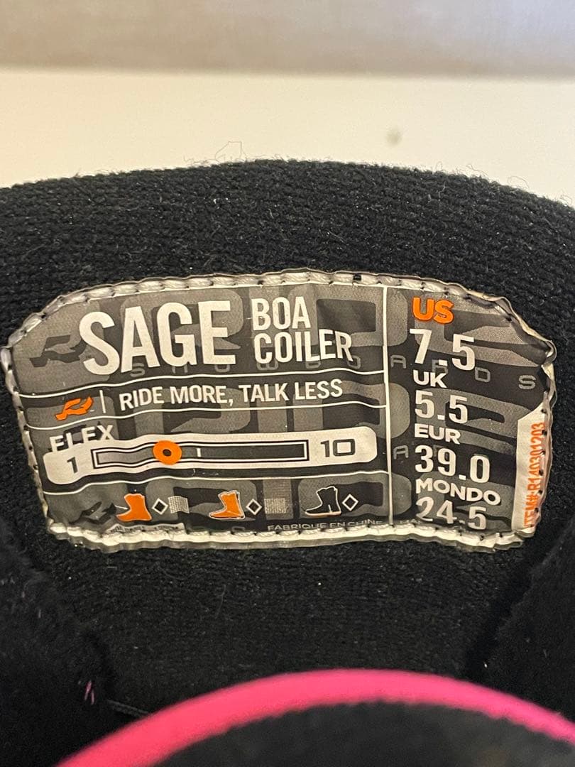 スノーボード ブーツ　ライド　レディース　3点セット　RIDE boa