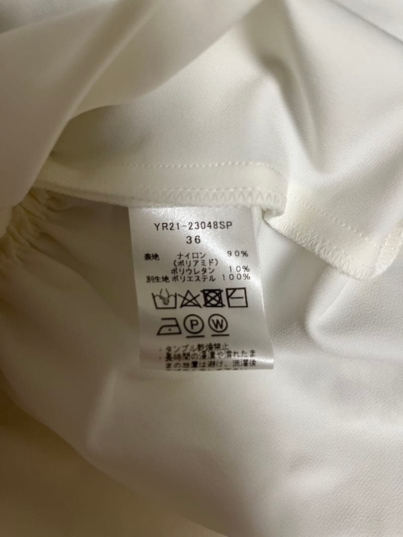 yori ティアードストレッチブラウス　36