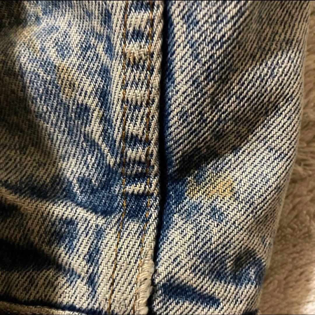 希少46 80sリーバイス 71608 ボア　デニムジャケット　USA製