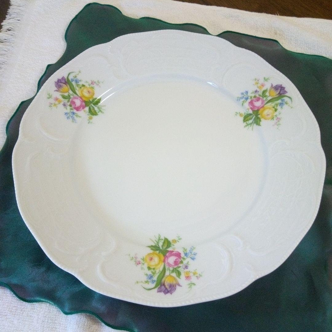 ローゼンタール クラシックローズ ディナープレート 25㎝4枚 深皿 1枚セット