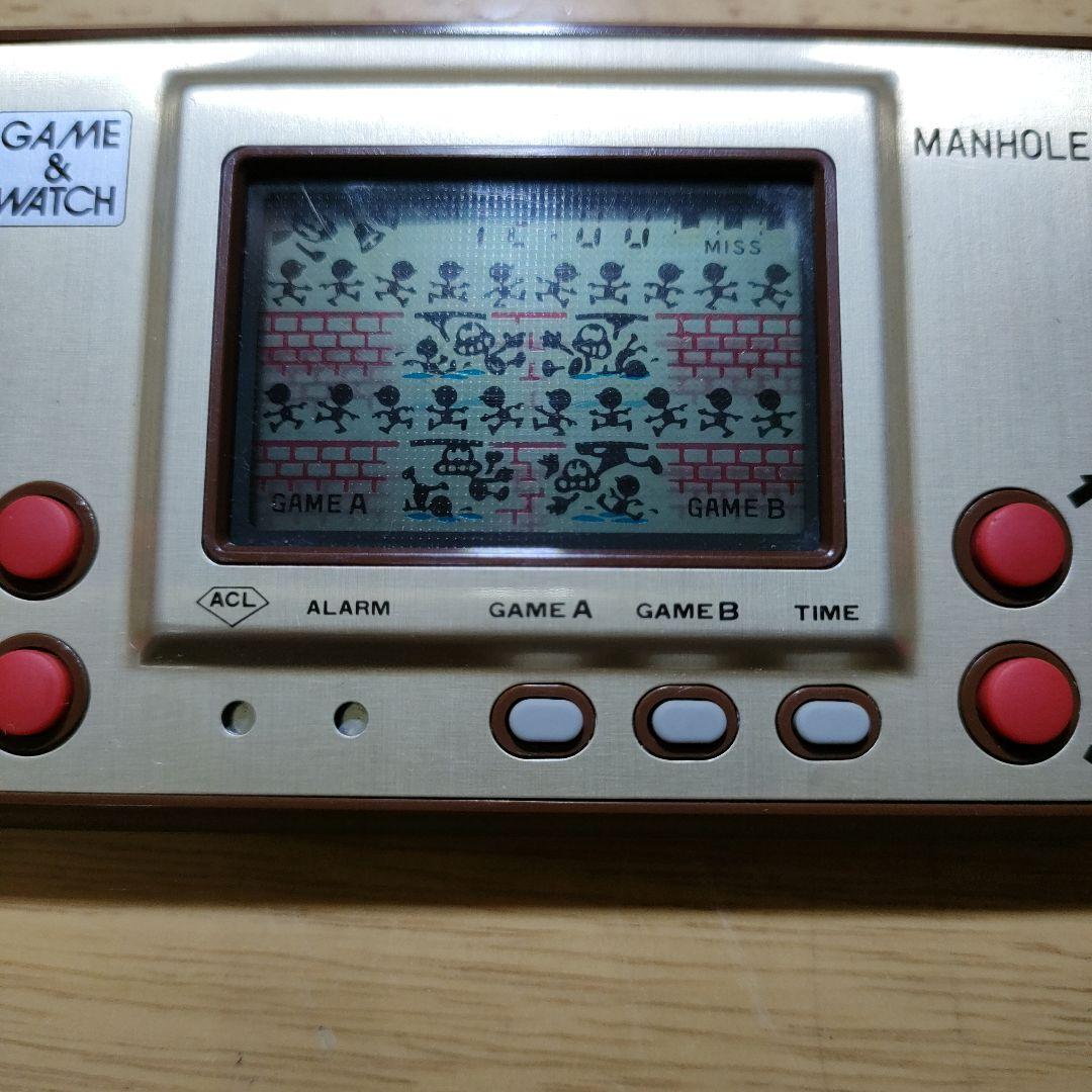 ゲームアンドウォッチマンホール任天堂ニンテンドーNintendoメンテナンス済み