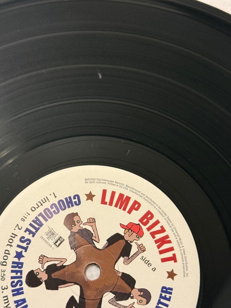 Limp Bizkit chocolate starfish USオリジナル盤