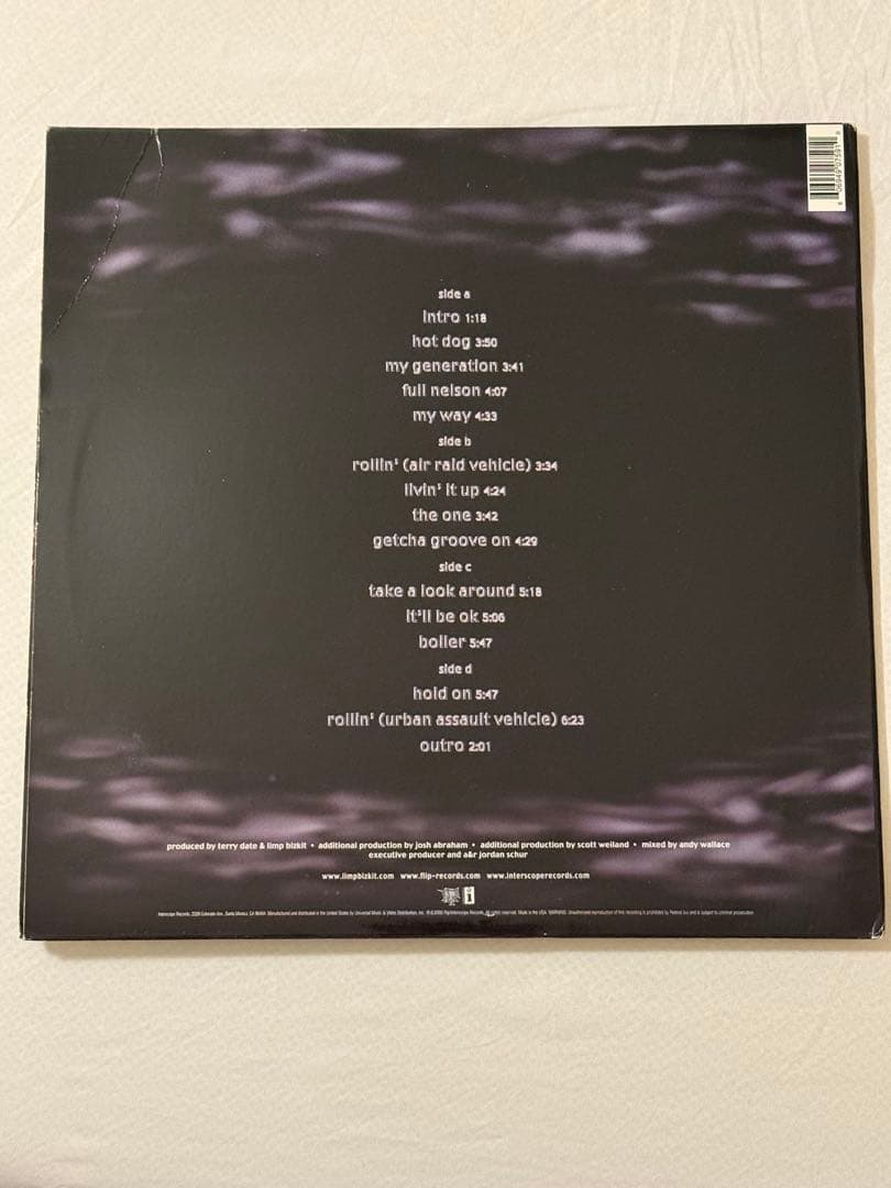 Limp Bizkit chocolate starfish USオリジナル盤