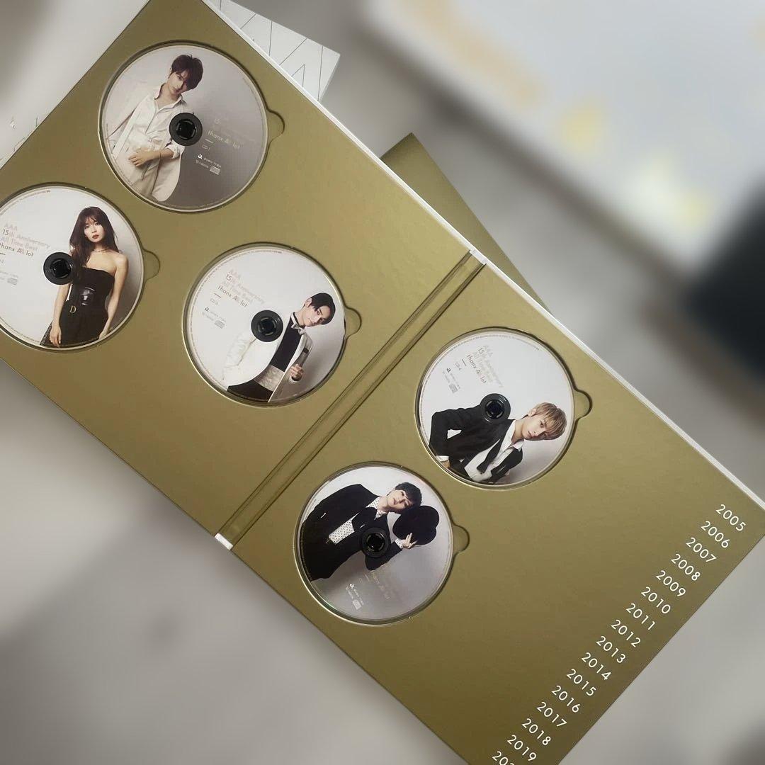 邦楽 AAA 15th Anniversary All Time Best