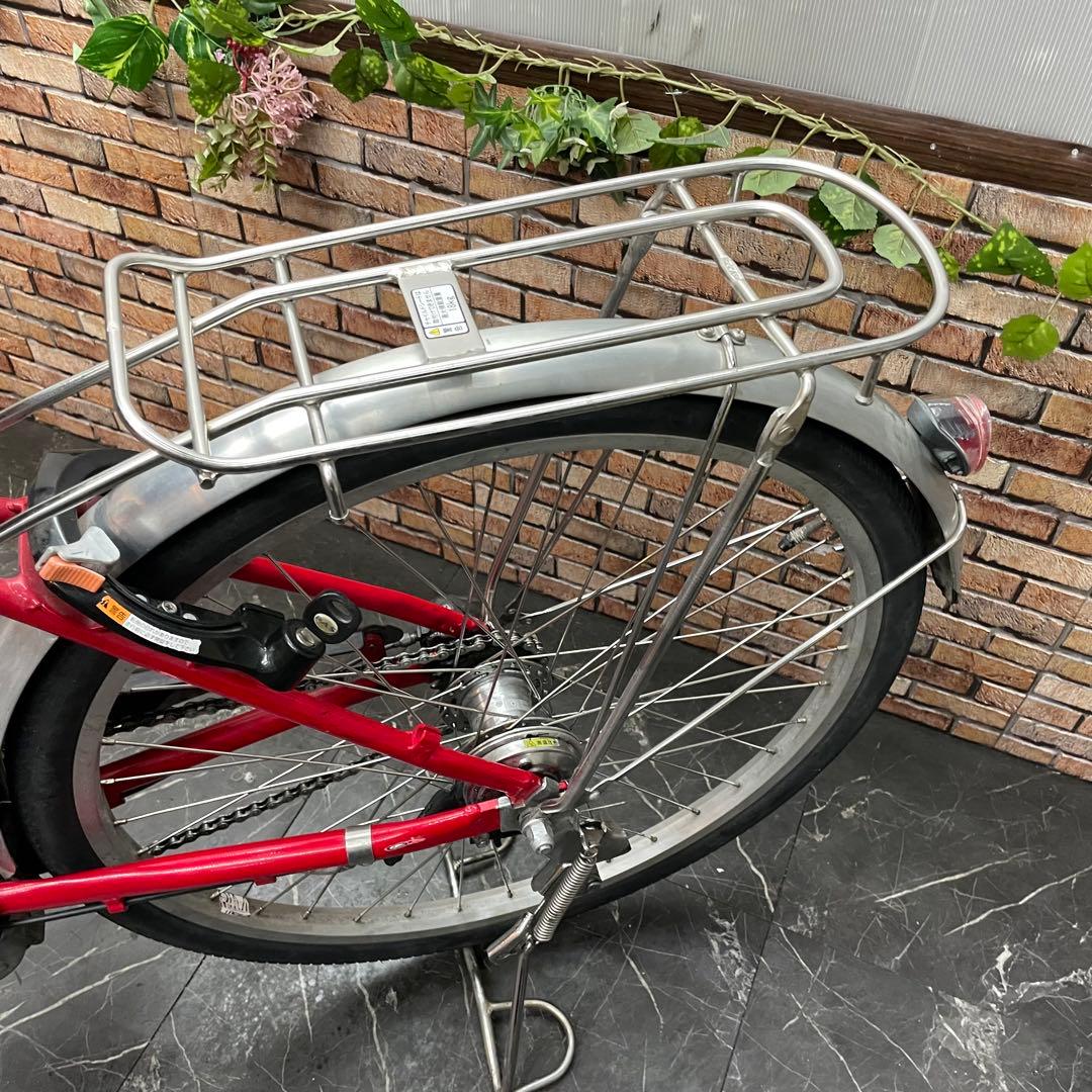 【192】電動自転車 YAMAHA PAS SION レッド 24インチ