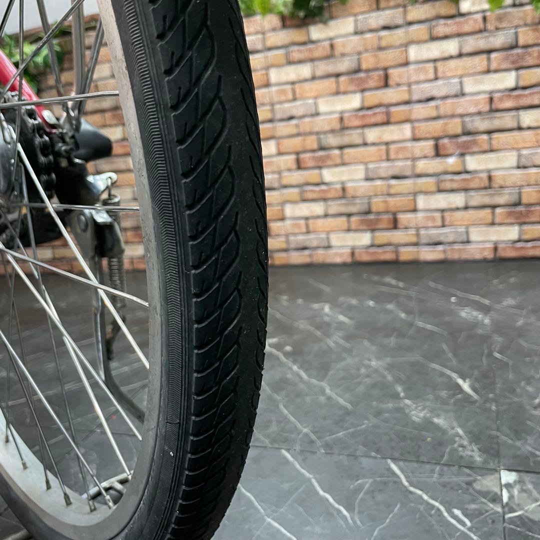 【192】電動自転車 YAMAHA PAS SION レッド 24インチ