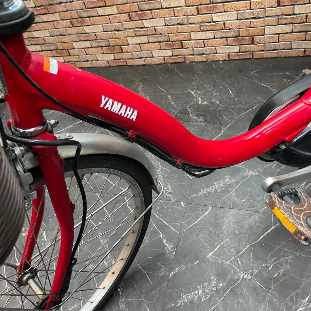 【192】電動自転車 YAMAHA PAS SION レッド 24インチ