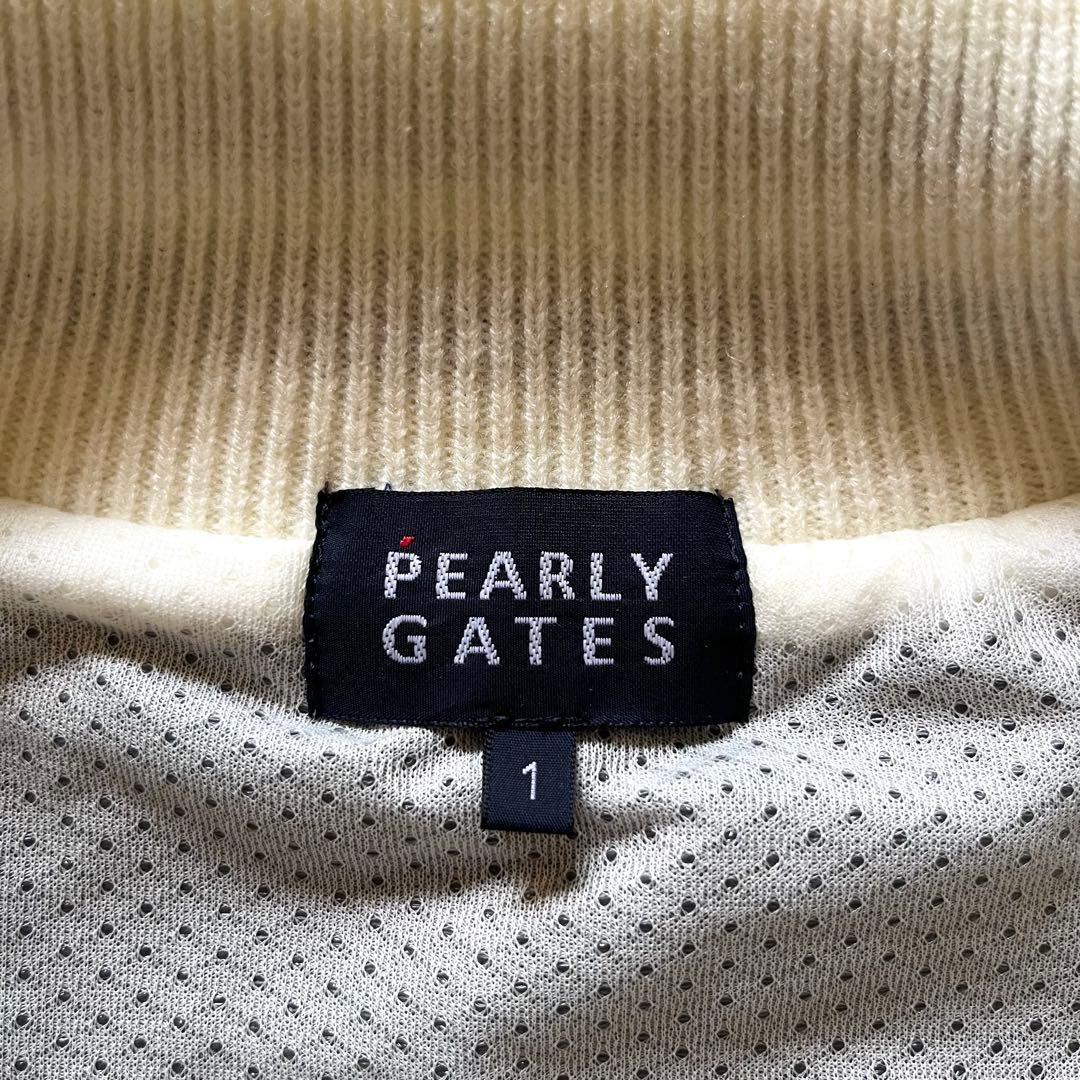 美品 PEARLY GATES ジップアップセーター ジップニット ゴルフ 1