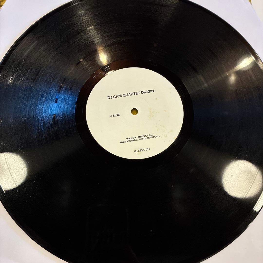 DJ Cam Quartet – Diggin'（レコード アナログ盤）