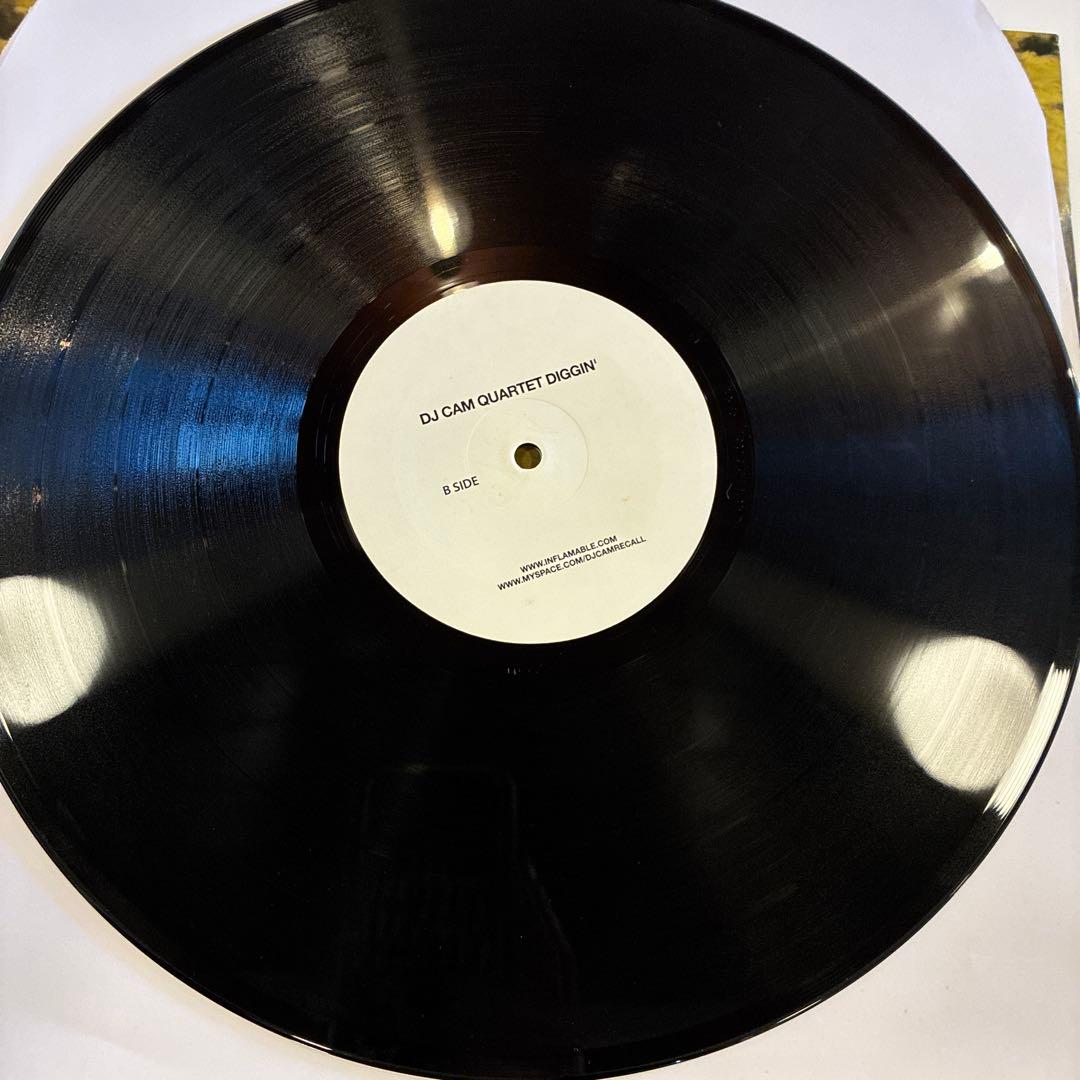 DJ Cam Quartet – Diggin'（レコード アナログ盤）