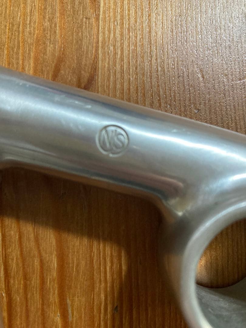 希少 NITTO 天返しステム 80mm ピスト njs 刻印 競輪 22.2